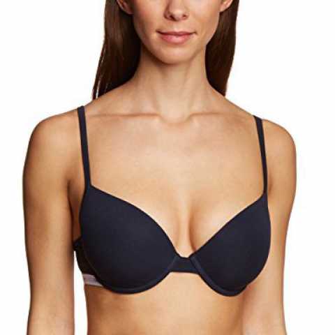 Купить Бюстгальтер Triumph Beedees Cotton Day WHPM Черный распродажа сток Киев Украина
