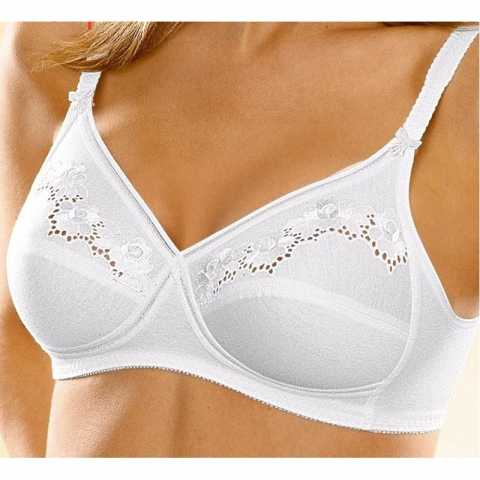 Купить Бюстгальтер Triumph Elasti Cross+Cotton N Белый распродажа сток Киев Украина