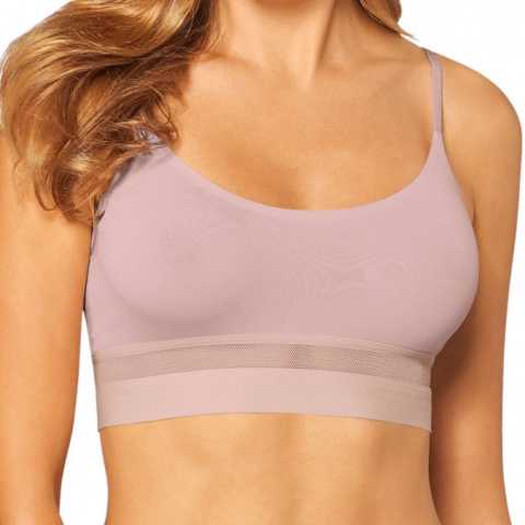 Купить Бюстгальтер Triumph Sloggi Ever Fresh Crop Top Бежевый распродажа сток Киев Украина