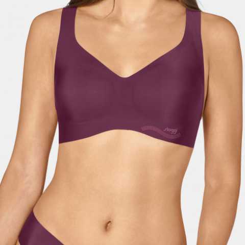 Купить Бюстгальтер Triumph Sloggi Zero Feel Bralette Фиолетовый распродажа сток Киев Украина