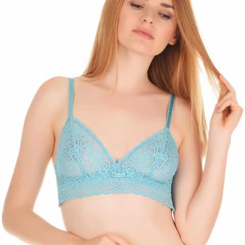 Купить Бюстгальтер Triumph Amourette Spotlight N01 Бирюзовый распродажа сток Киев Украина