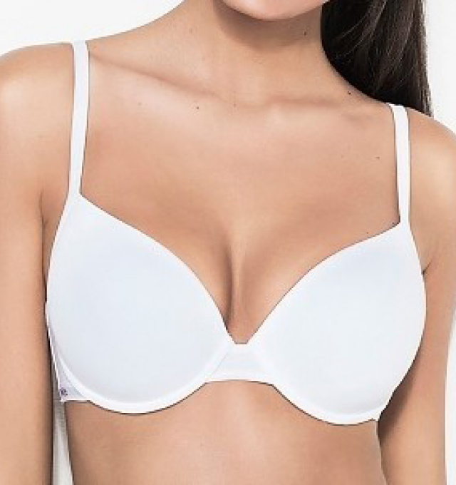 Купить Бюстгальтер Triumph Beedees Cotton Day WHPM Белый распродажа сток Киев Украина