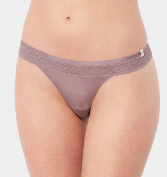 Купить Трусики Triumph Sloggi S Silhouette Tanga Лавандовый распродажа сток Киев Украина