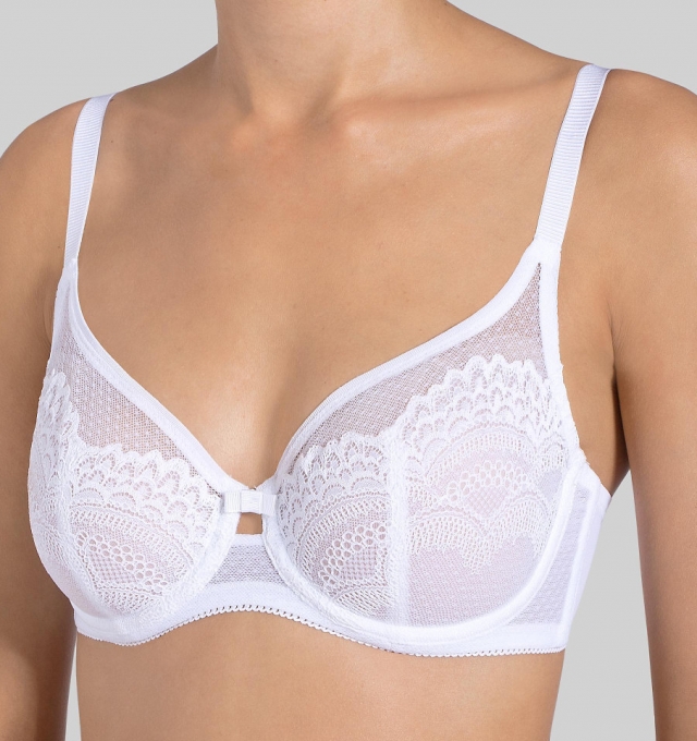 Купить Бюстгальтер Triumph Beauty Full Darling W02 белый распродажа сток Киев Украина