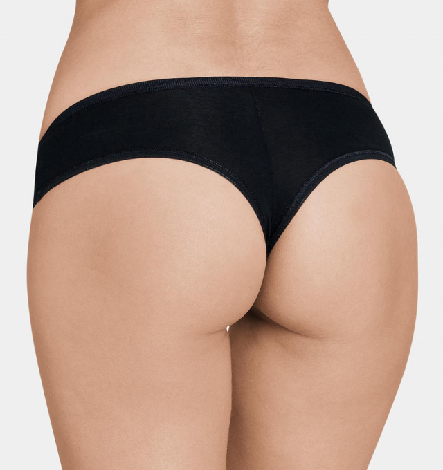 Купить Трусики Triumph Sloggi EverNew Brazil Panty Черный распродажа сток Киев Украина