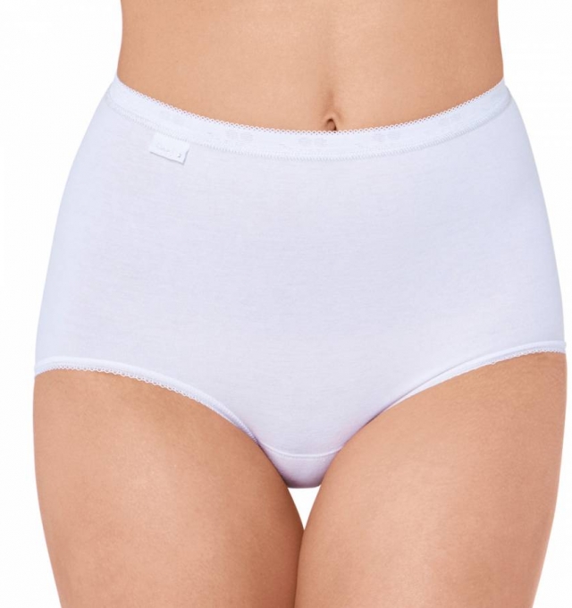 Купить Трусики Triumph Sloggi Basic+ Diamond Maxi Белый распродажа сток Киев Украина