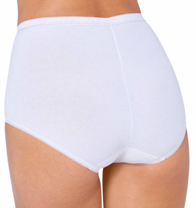 Купить Трусики Triumph Sloggi Basic+ Diamond Maxi Белый распродажа сток Киев Украина