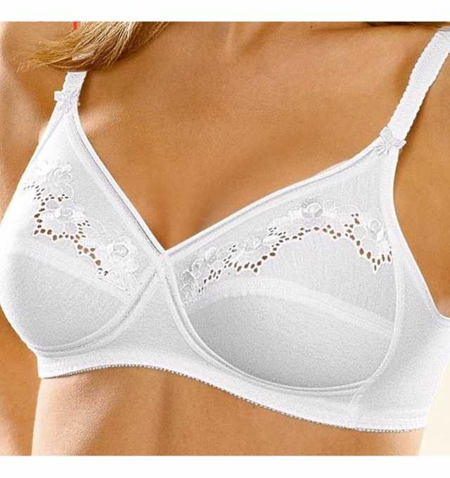 Купить Бюстгальтер Triumph Elasti Cross+Cotton N Белый распродажа сток Киев Украина
