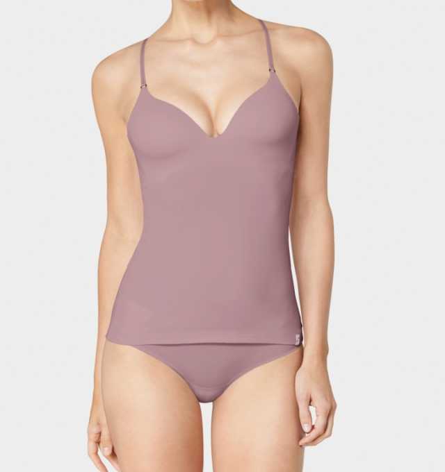 Купить Майка Triumph Sloggi S Serenity Bra-Shirt Лавандовый распродажа сток Киев Украина