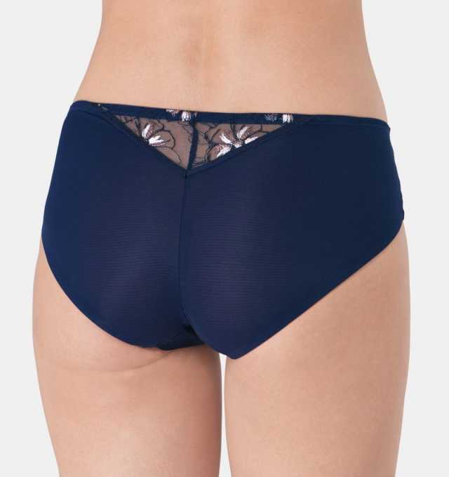 Купить Трусики Triumph Jasmin Florale Maxi Синий распродажа сток Киев Украина