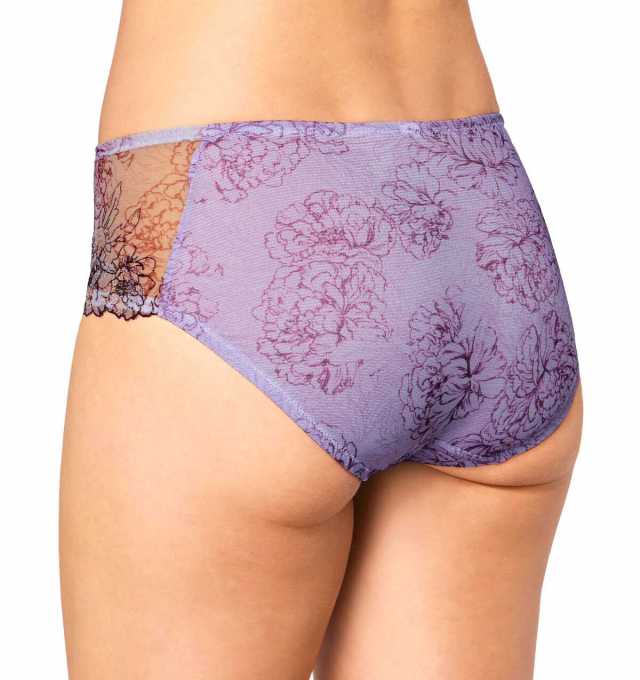 Купить Трусики Triumph Sublime Florale Maxi Сиреневый распродажа сток Киев Украина