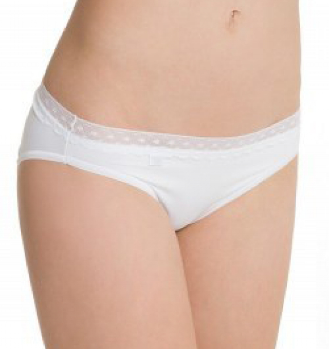 Купить Трусики Triumph Sloggi Feel Pure Lace Tai Белый распродажа сток Киев Украина
