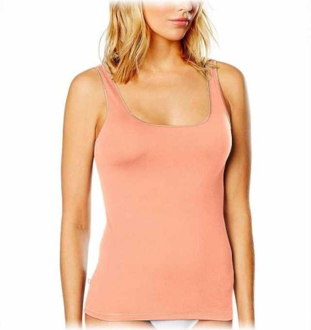 Купить Майка корректирующая Triumph Be Pure Shirt 02 Оранжевый распродажа сток Киев Украина