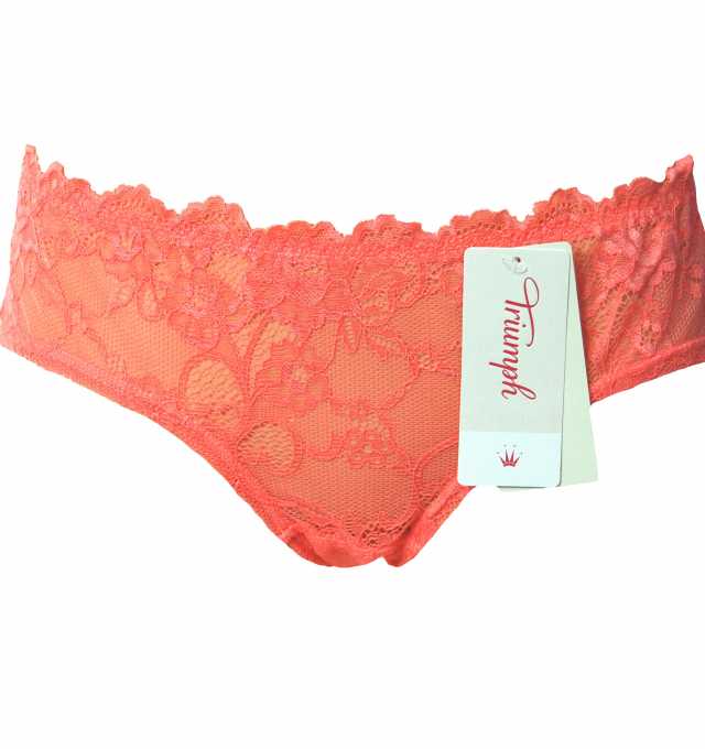 Купить Трусики Triumph Tempting Lace Hipster Коралловый распродажа сток Киев Украина