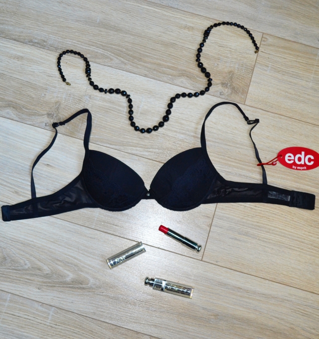 Купить Бюстгальтер Esprit EDC Temptation Черный распродажа сток Киев Украина