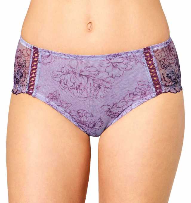Купить Трусики Triumph Sublime Florale Maxi Сиреневый распродажа сток Киев Украина